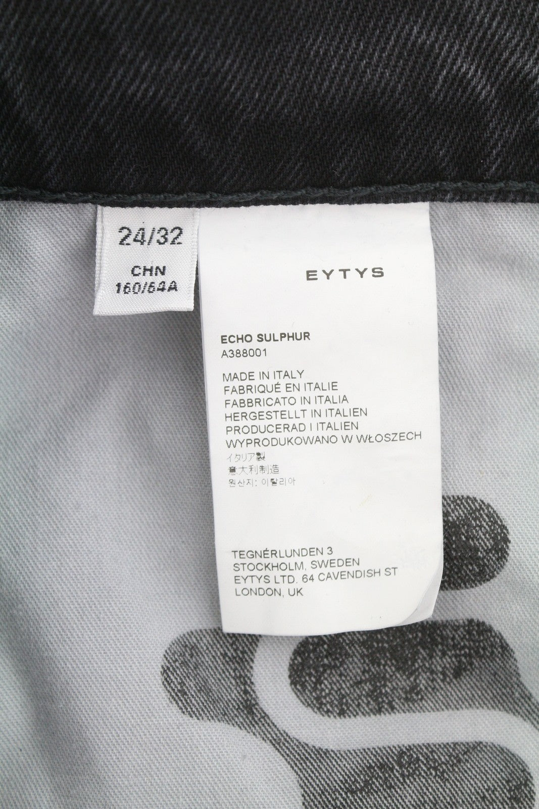 Jeans Echo Sulphur Ultra Baggy Fit