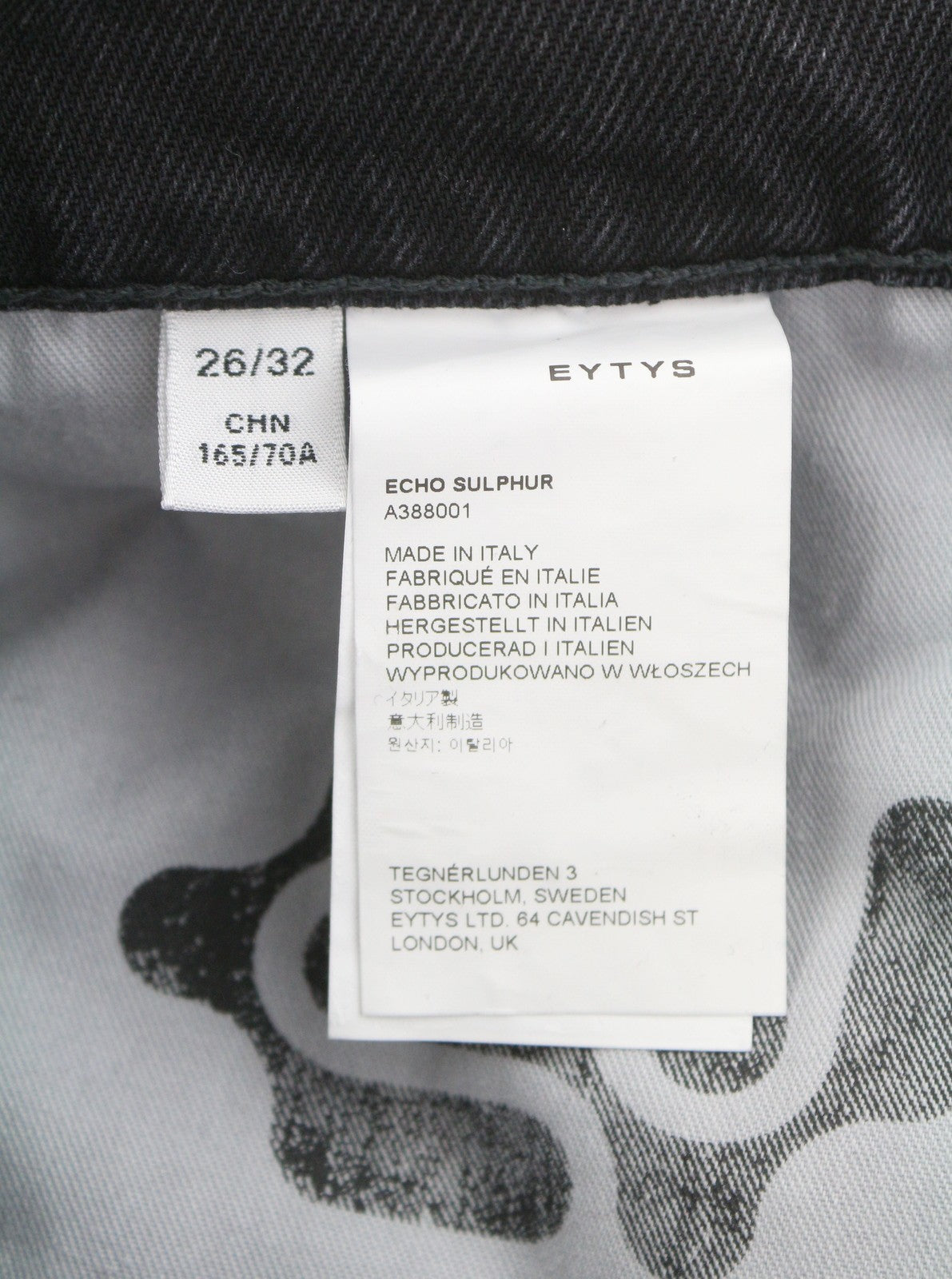 Jeans Echo Sulphur Ultra Baggy Fit