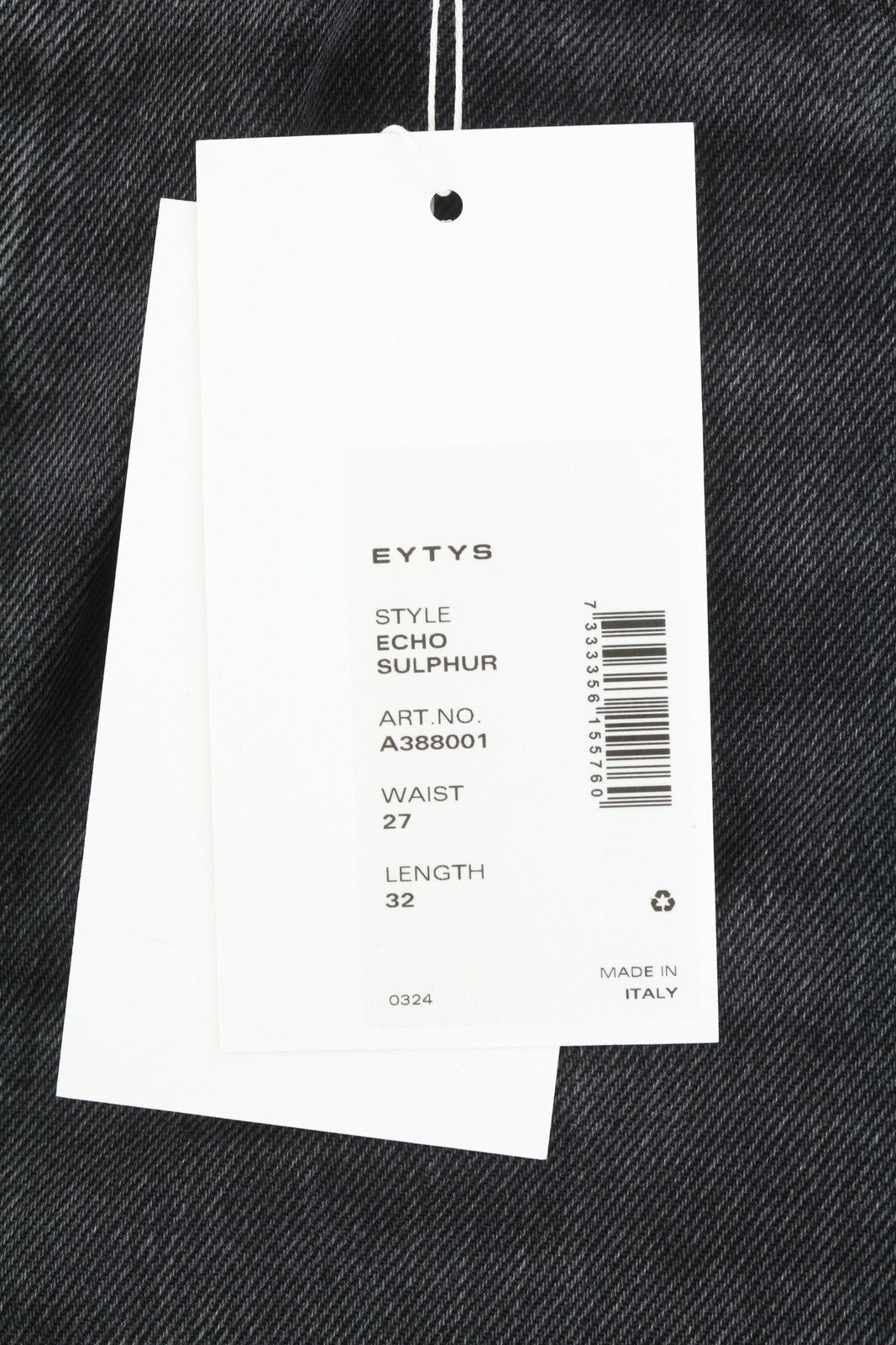 Jeans Echo Sulphur Ultra Baggy Fit