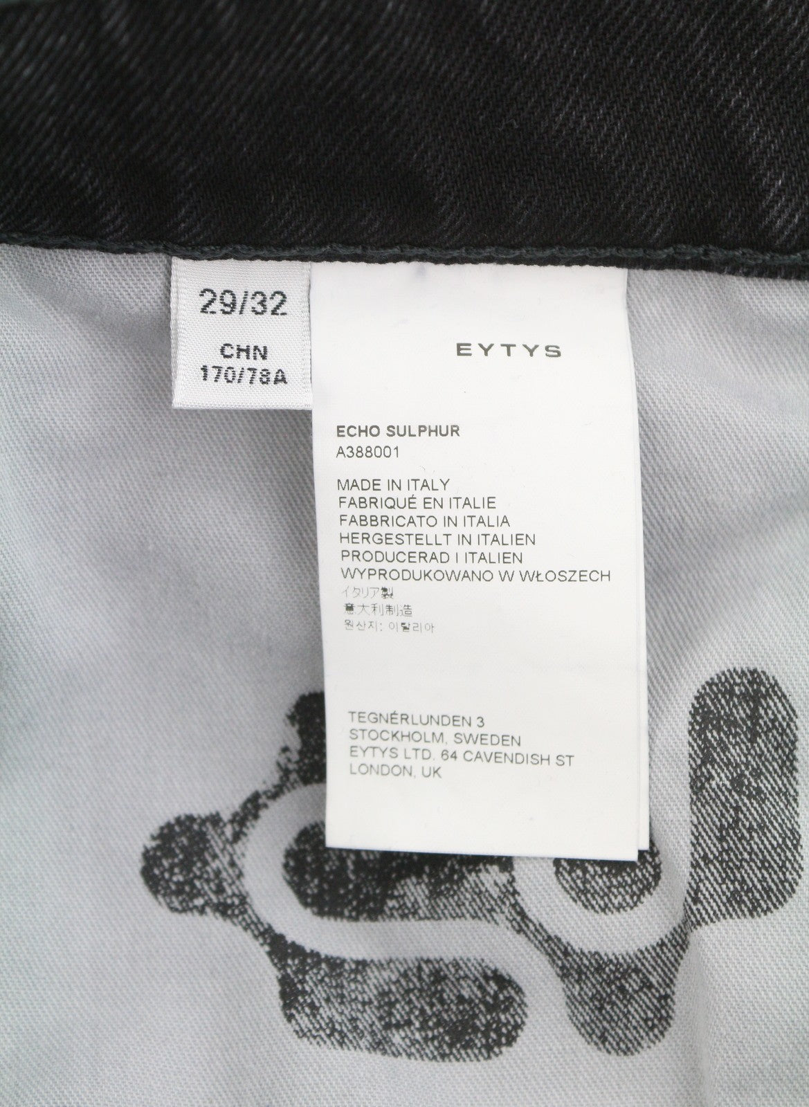 Jeans Echo Sulphur Ultra Baggy Fit