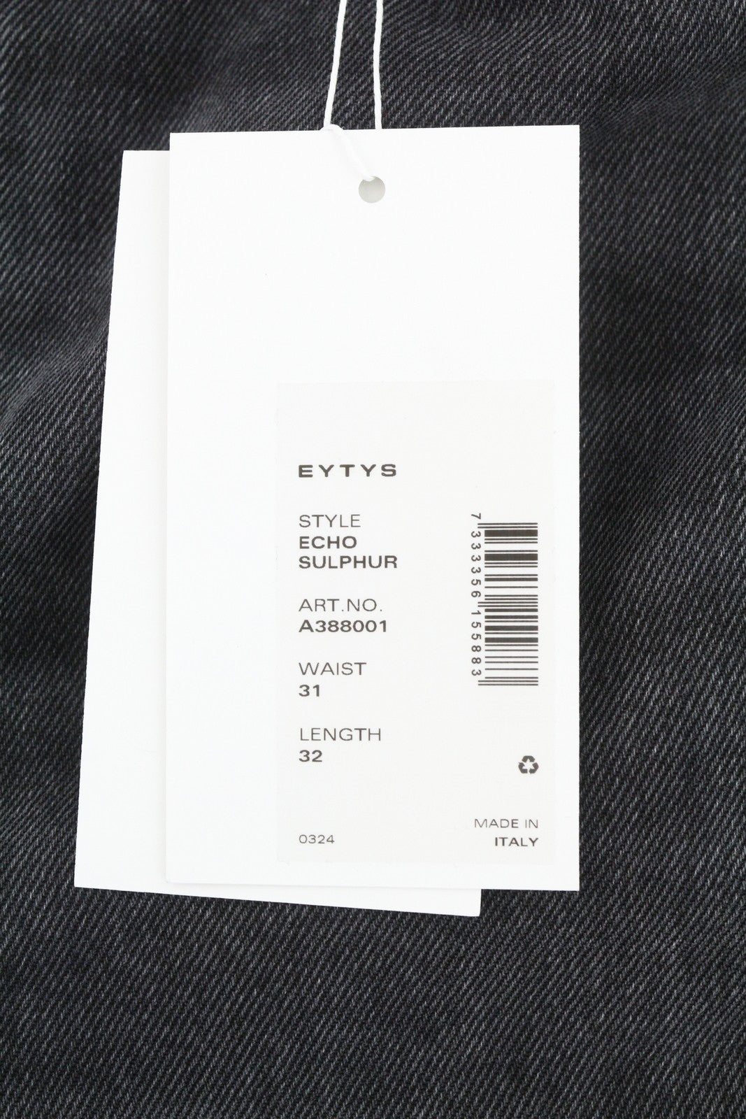 Jeans Echo Sulphur Ultra Baggy Fit
