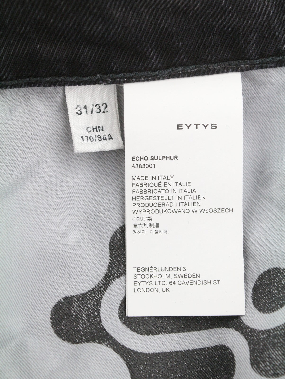 Jeans Echo Sulphur Ultra Baggy Fit