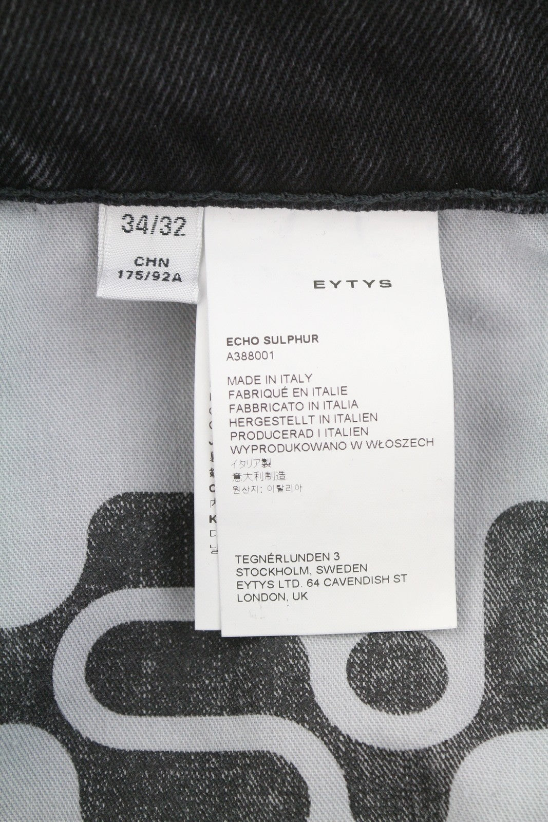 Jeans Echo Sulphur Ultra Baggy Fit
