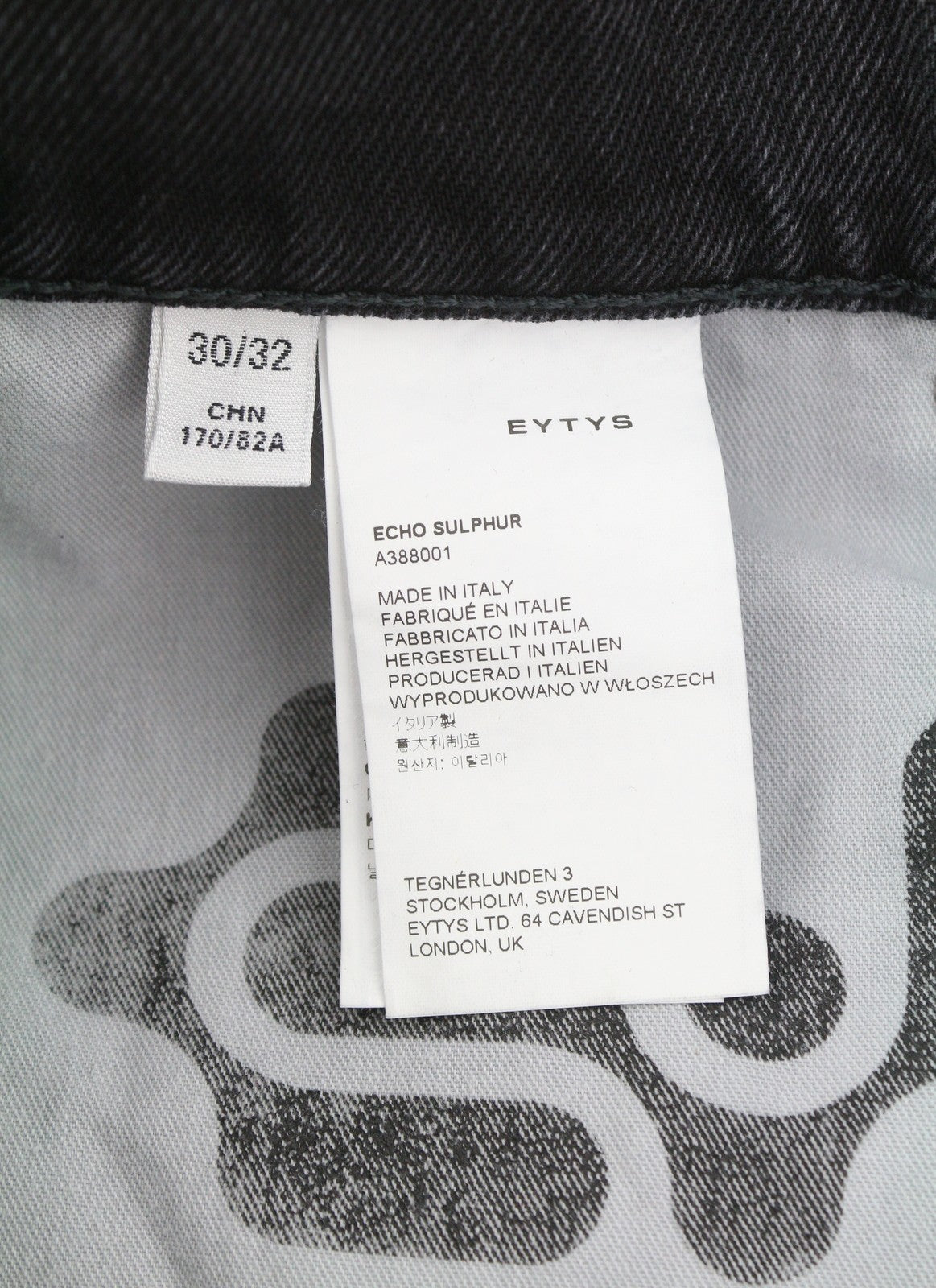 Jeans Echo Sulphur Ultra Baggy Fit