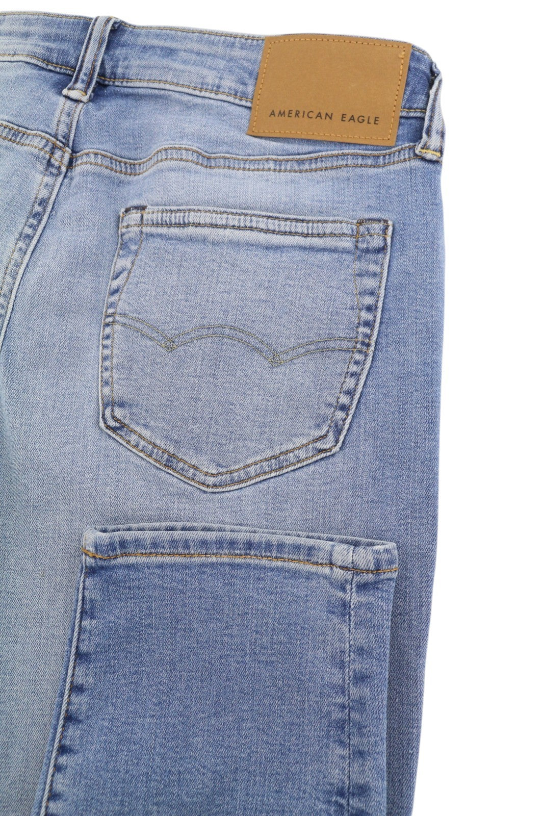 American Eagle Outfitters Airflex+ Skinny Fresh Bright Férfi Jeansfaded