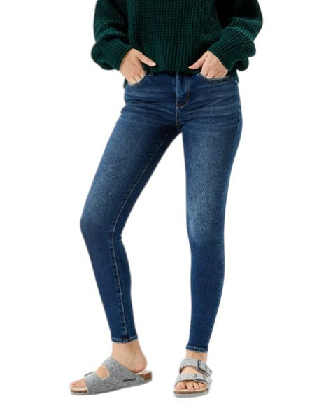 American Eagle Outfitters Jegging Moody Blue Dames Jeanscozy Stretch