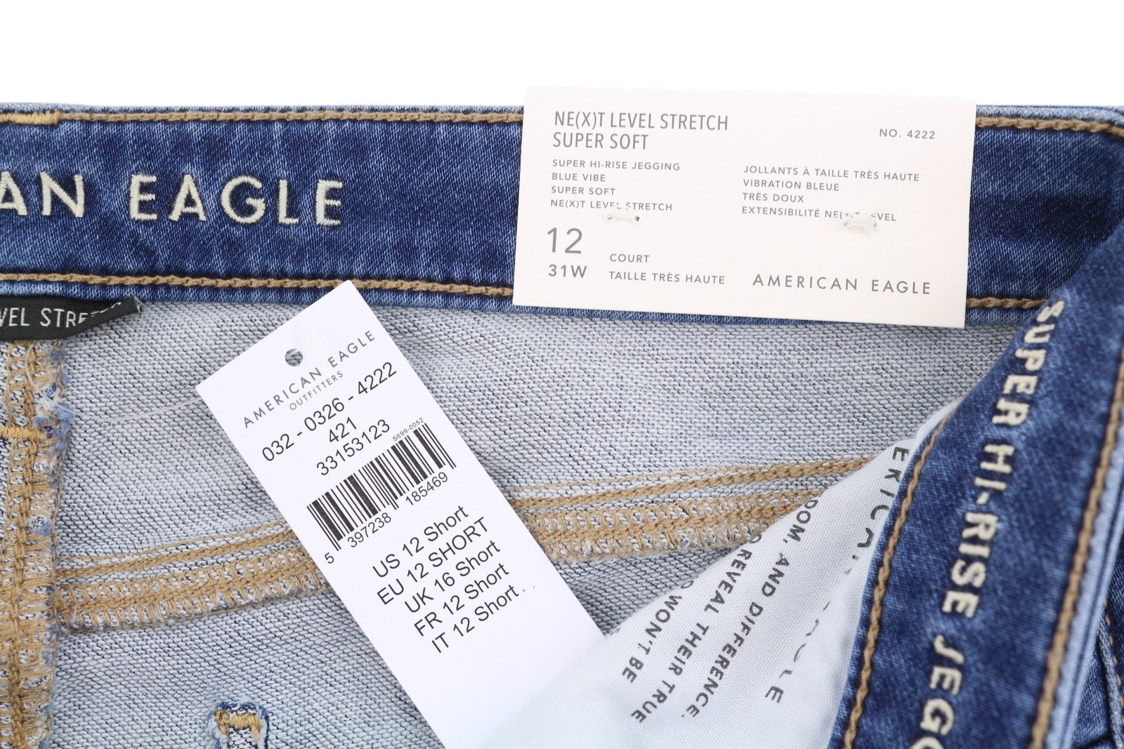 Jeans Super Hi-rise Jegging Blue Vibe