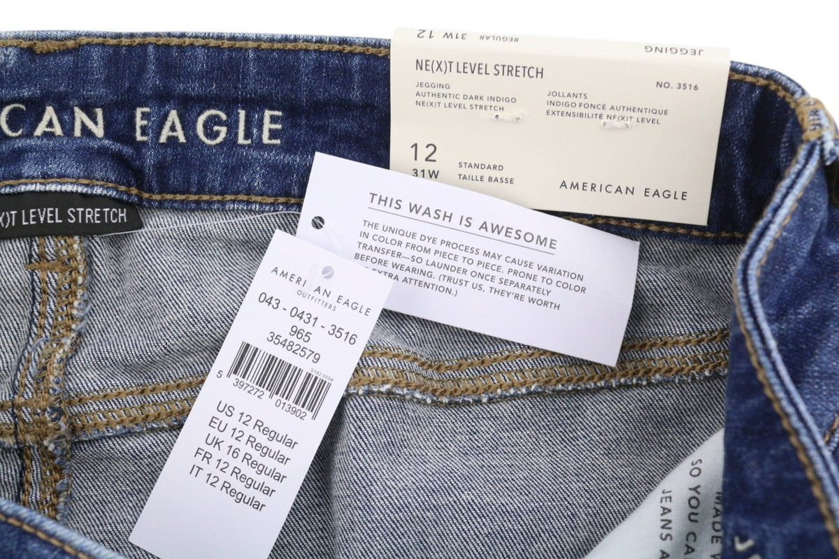 American Eagle Outfitters Jegging Authentic Dark Indigo Women Jeansrippad