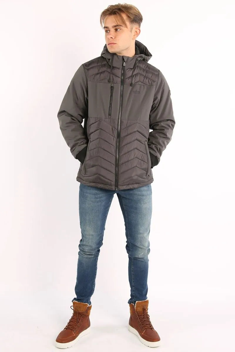 Herren Winterjacke Kjelvik Men Iven 41 Antra Grey