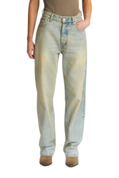 Jeans Benz Bronzo Vestibilità ampia