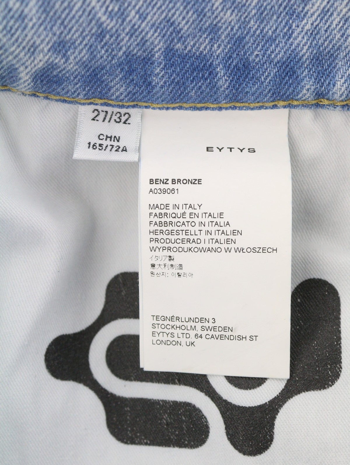 Jeans Benz Brons Baggy Fit