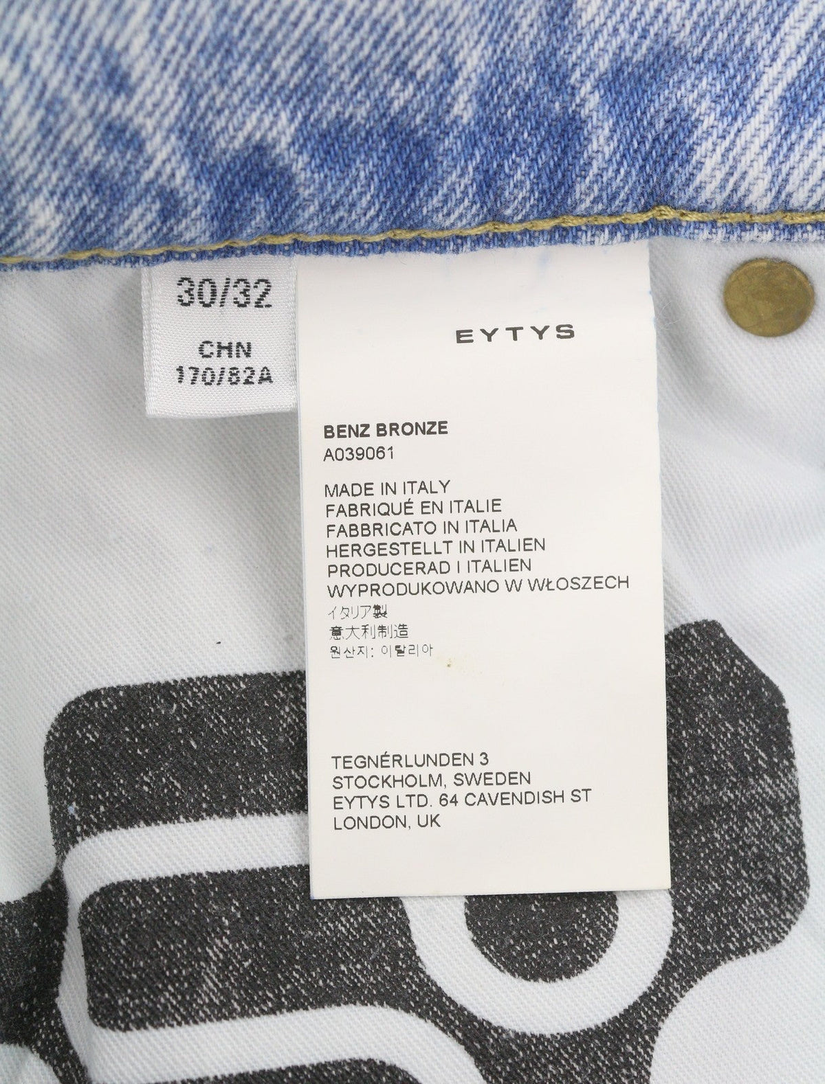 Jeans Benz Bronze Baggy Fit