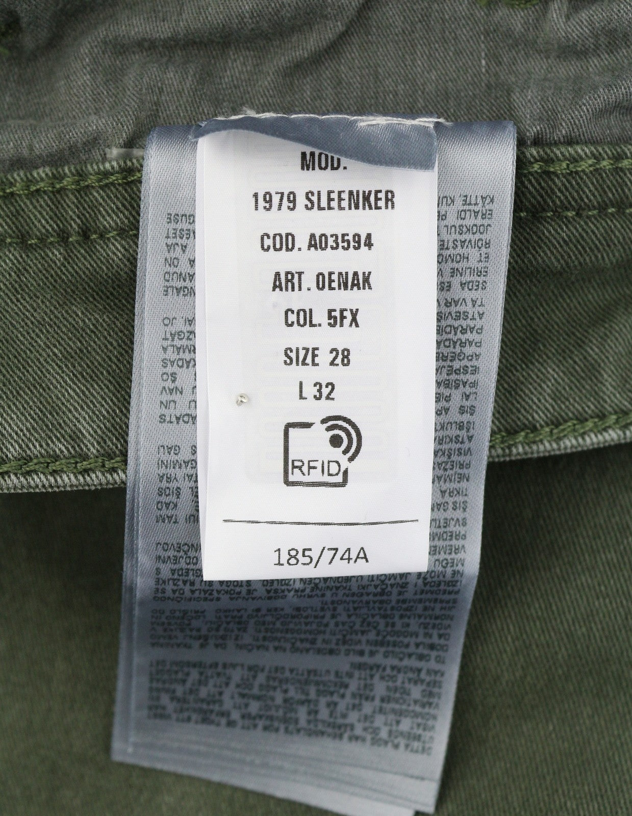 Dżinsy 1979 Sleenker 0enak