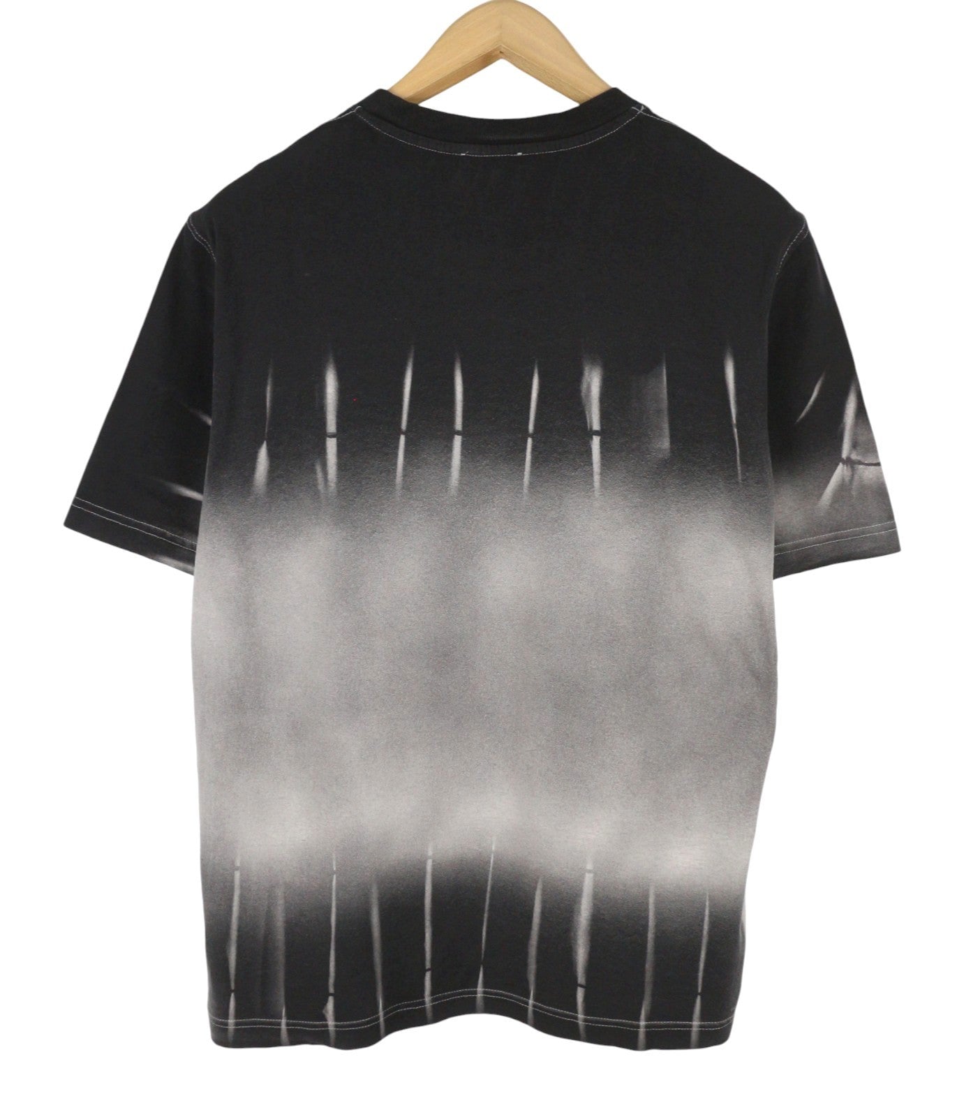 Diesel T-adjust-r21 pánské tričkočerné potisk vázanky Crew Neck Krátký rukáv