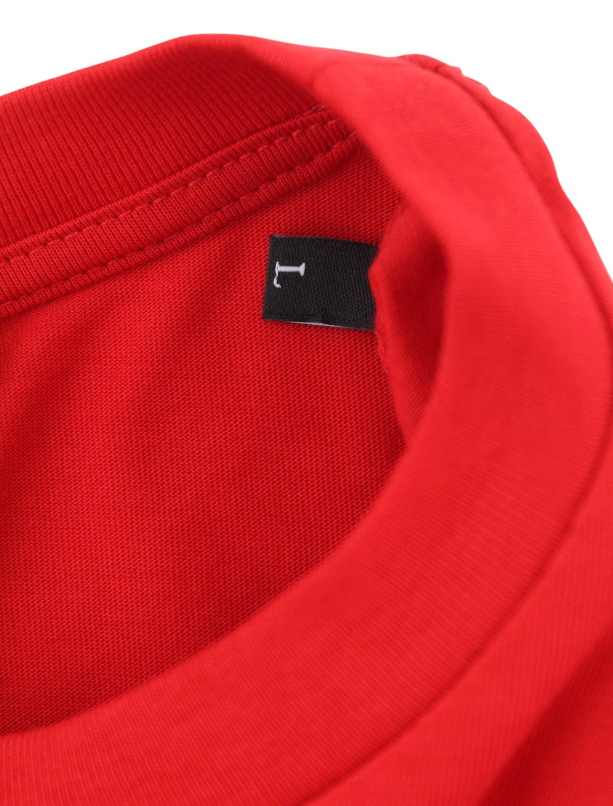 Diesel T-just 250232 Off Hombre Camisetarojo Algodón Cuello Redondo Manga Corta