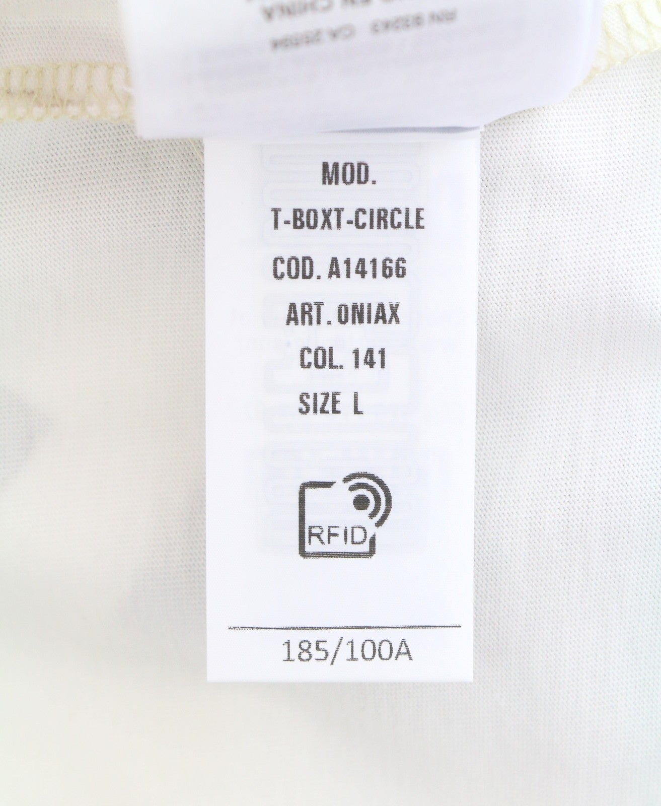 Diesel T-boxt-circle T-shirt da uomo bianca girocollo oversize a maniche corte