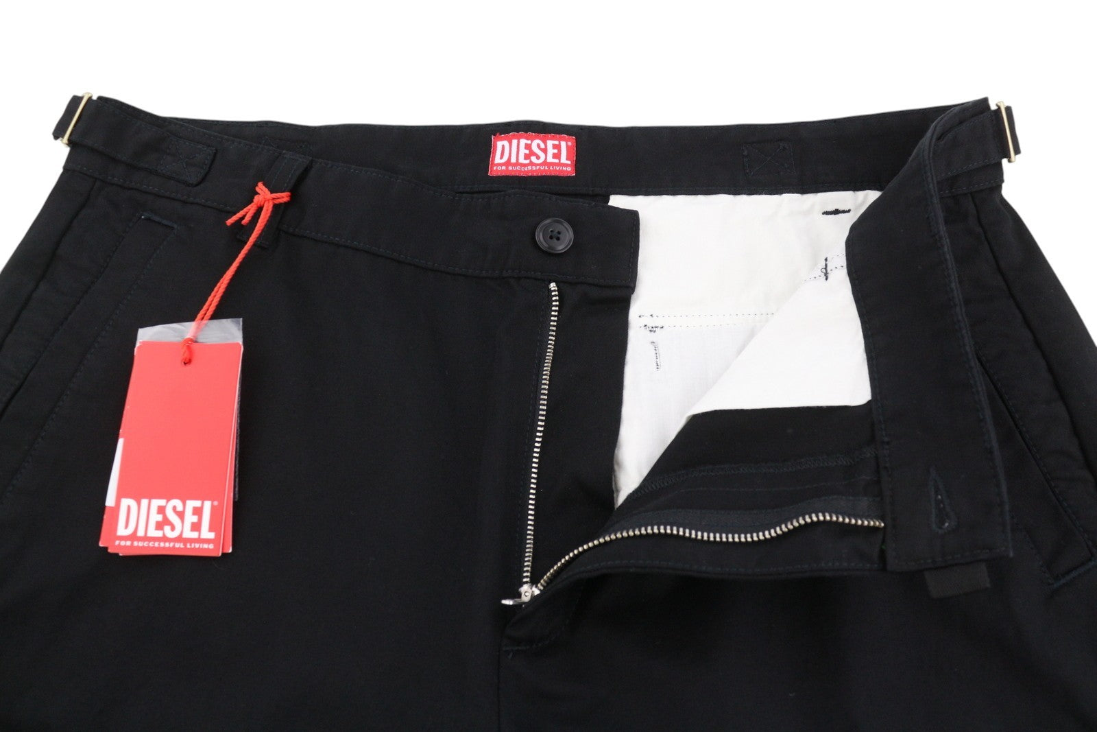 Diesel P-argym herrebukserw39 sorte rummelige knæ Cargo Rrp225