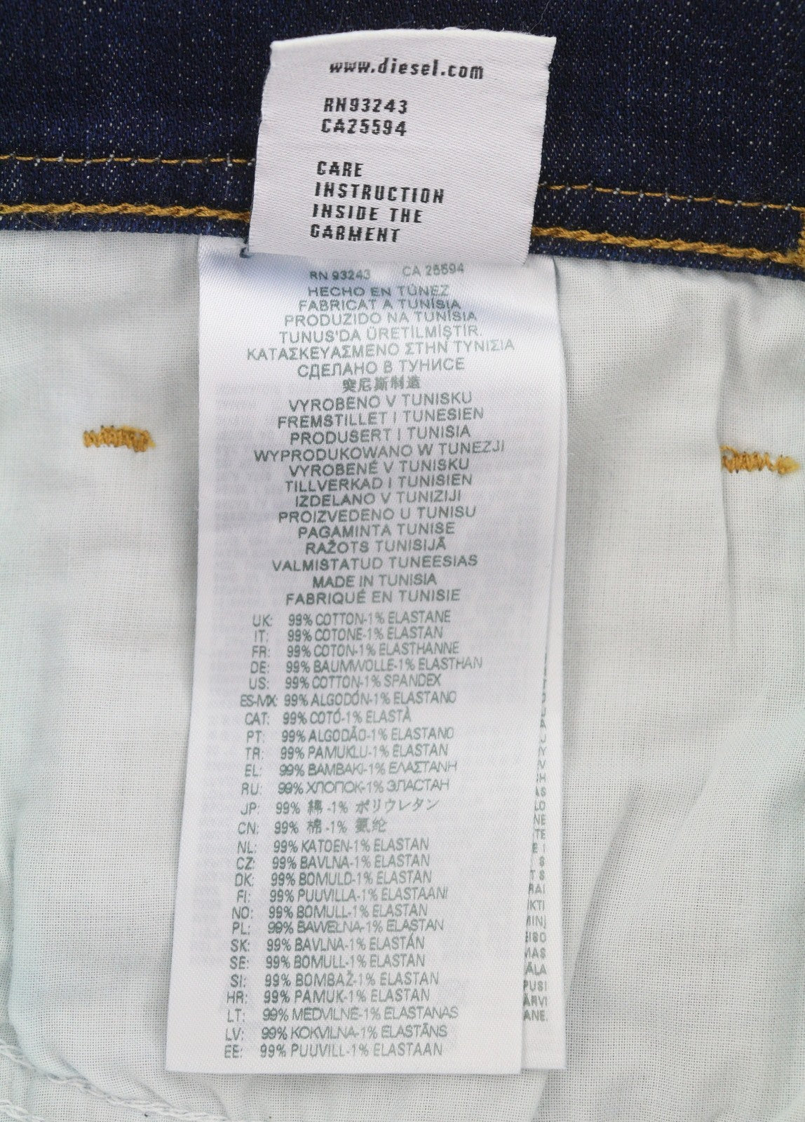 Díosal 2023 D-finitive 09f89 Men Jeansblue Faded barrchaolaithe Fit Rrp150