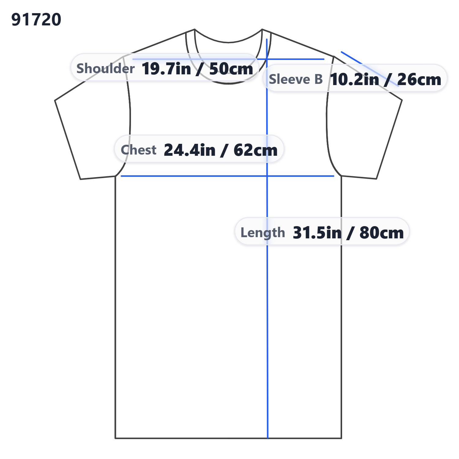T-shirt typu T-tylko żebrowany