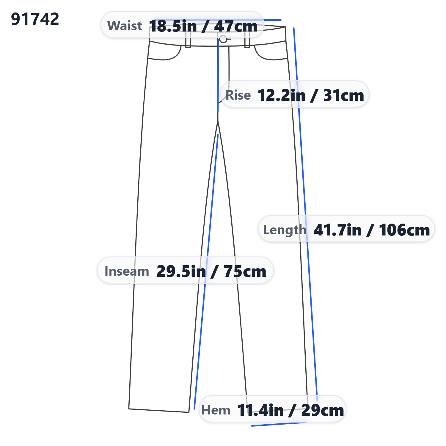 Jeans D-shift 09j96