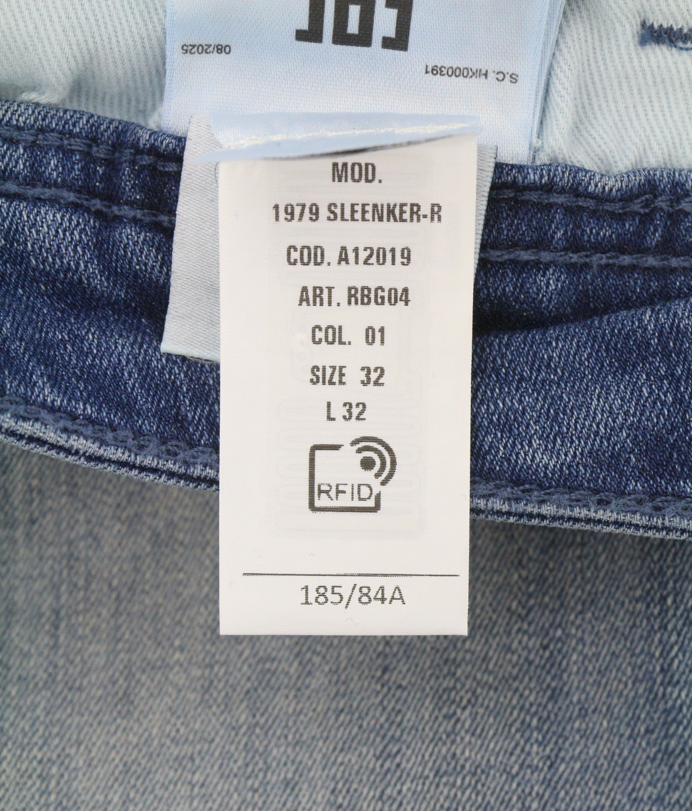 Diesel 1979 Sleenker Rbg04 Muži Jeansblue Distress Faded Skinny Rrp195