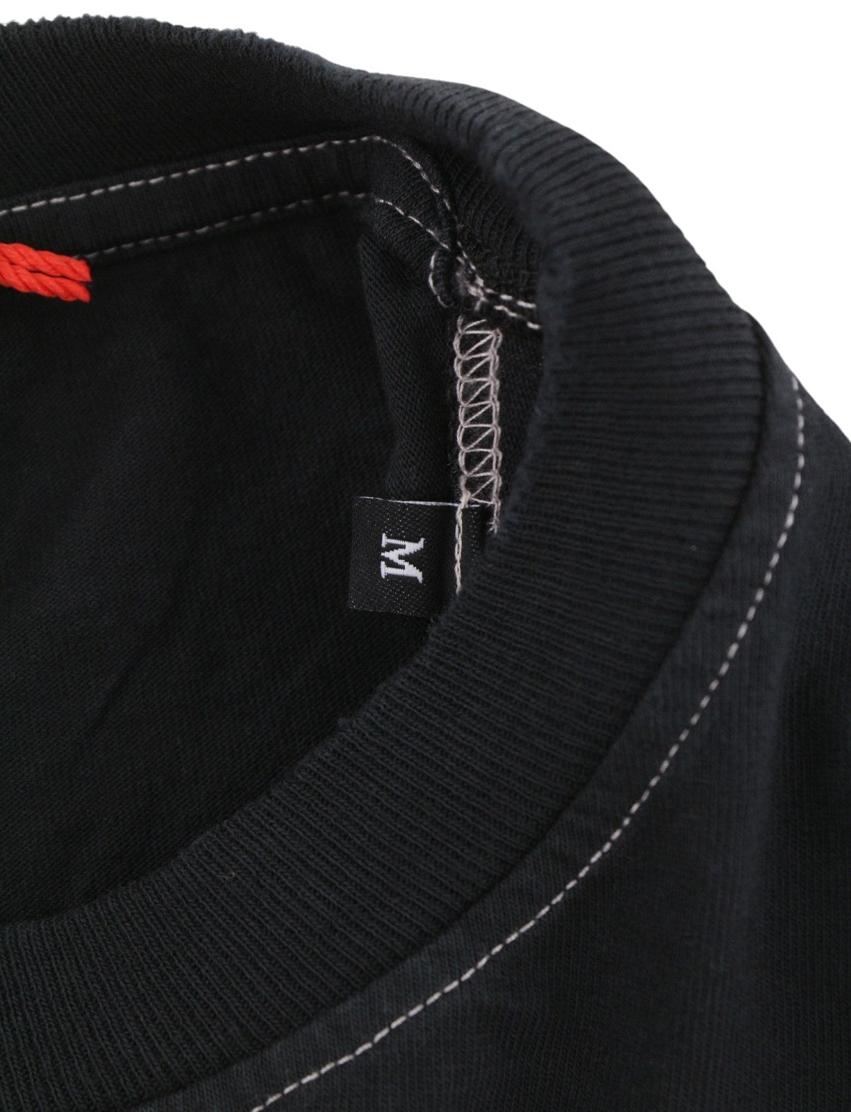 Diesel T-just-n13 T-shirt da uomo con logo nero girocollo manica corta