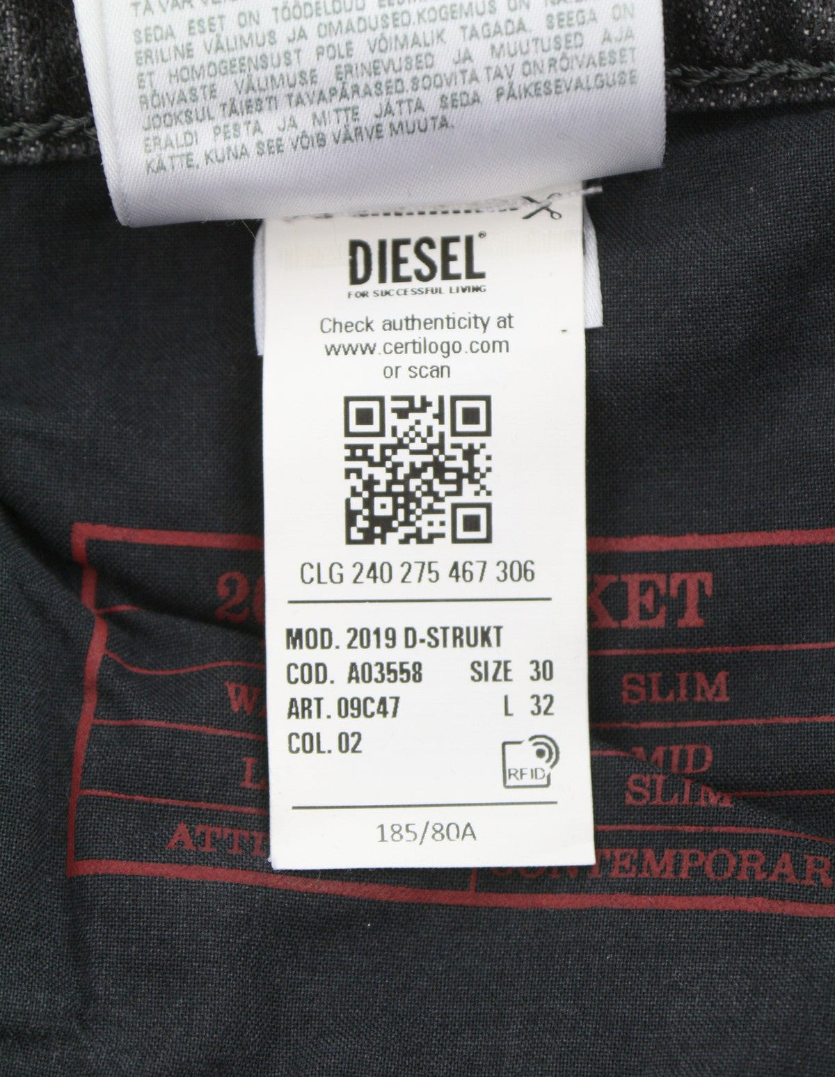 Jeans 2019 D-strukt 09c47