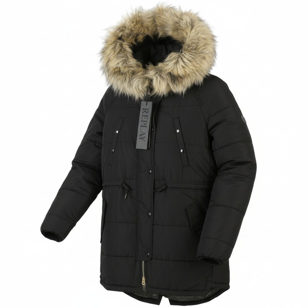 Black Polyester Jacket