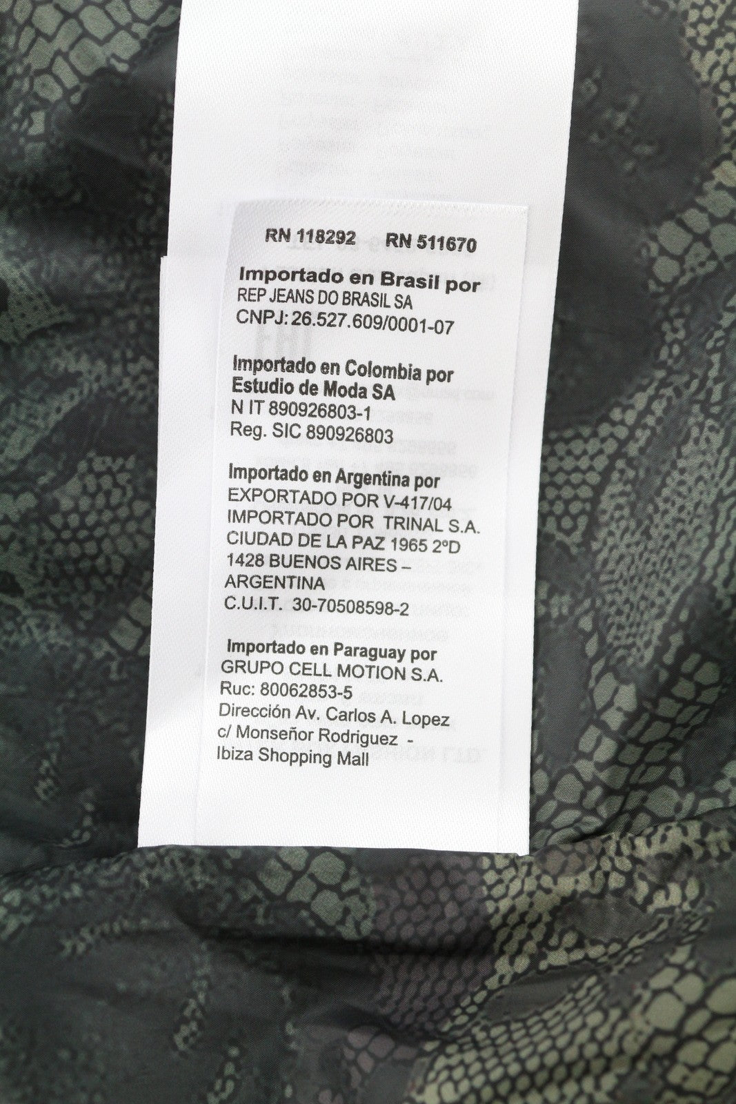 Black Polyester Jacket