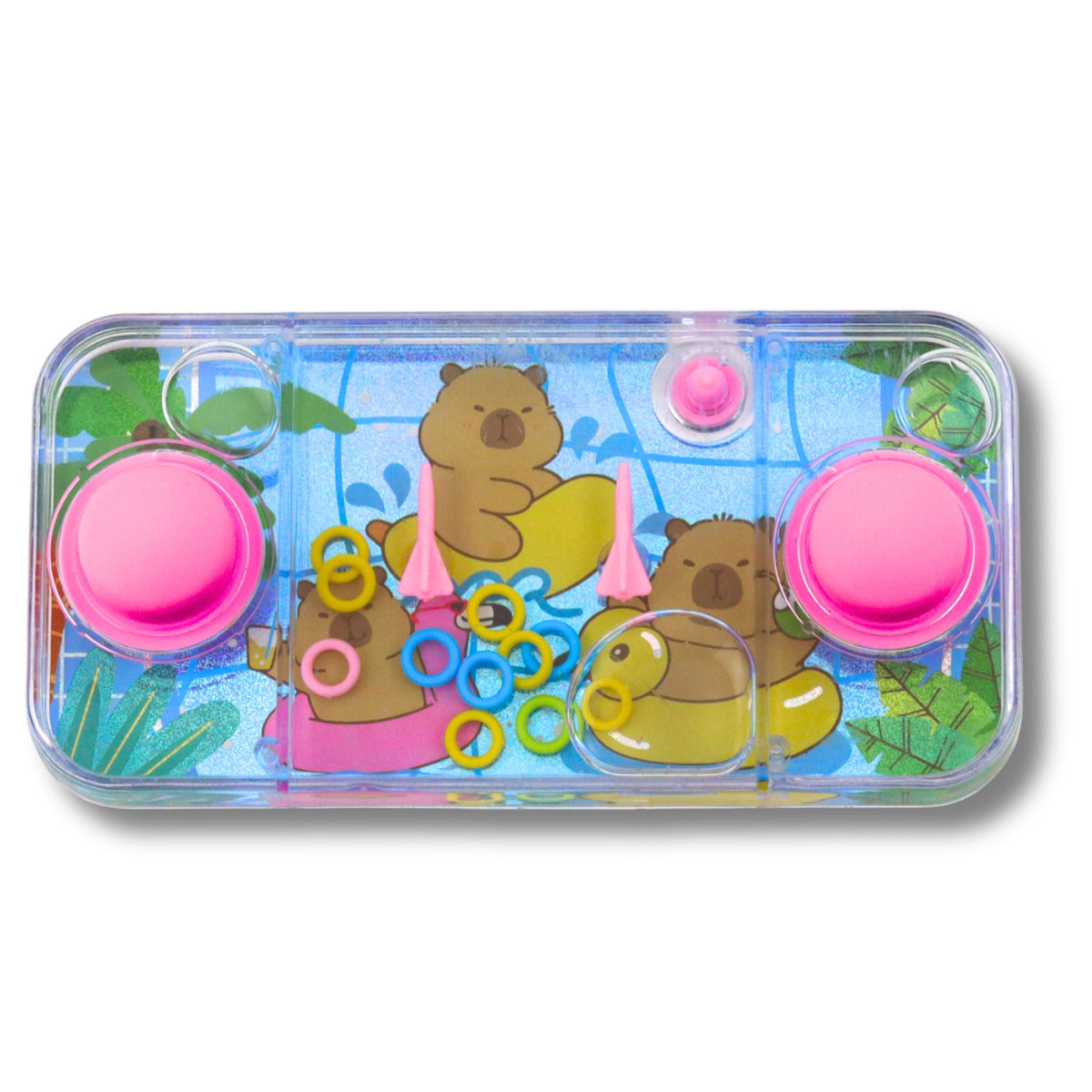 Capybara Water Arcade Game Colorful Circles Mix