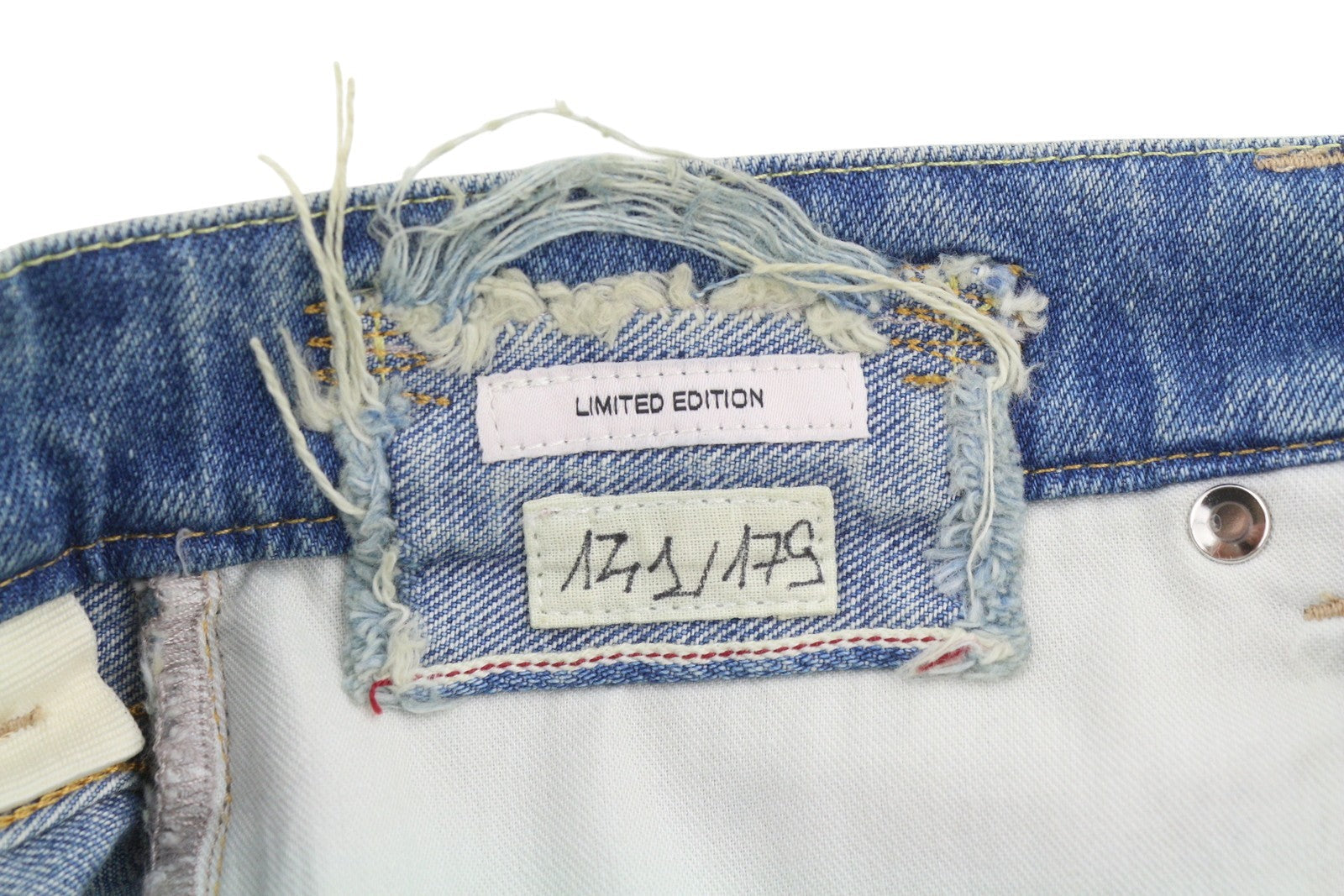 R13 Nina Mujer Shorts 26 Lapis Selvedge Blue Edición Limitada Denim Ss26 Rrp735
