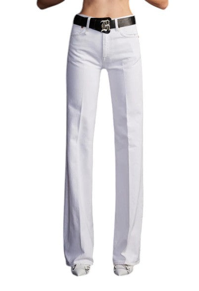R13 Charlotte Dámské Jeans 26 Aerin White Flare High Rise Ss26 Rrp620