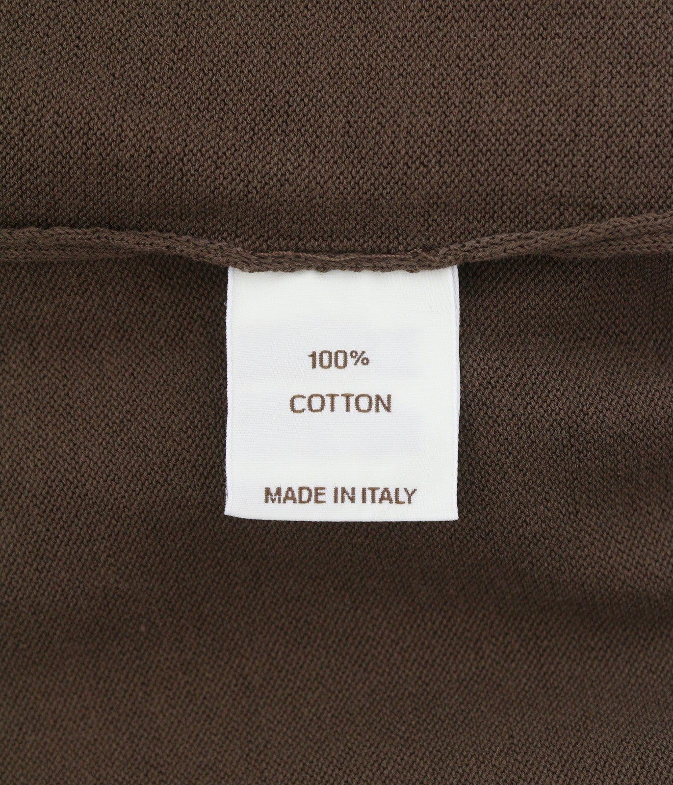 Braune Poloshirts aus Baumwolle