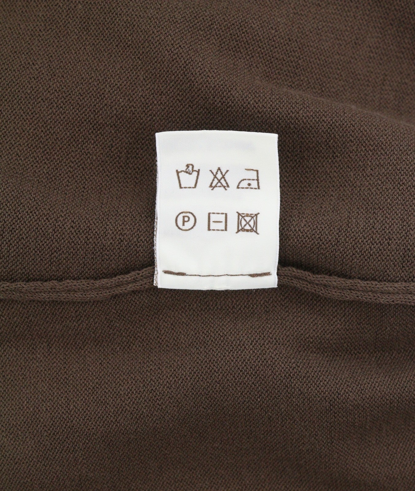 Braune Poloshirts aus Baumwolle