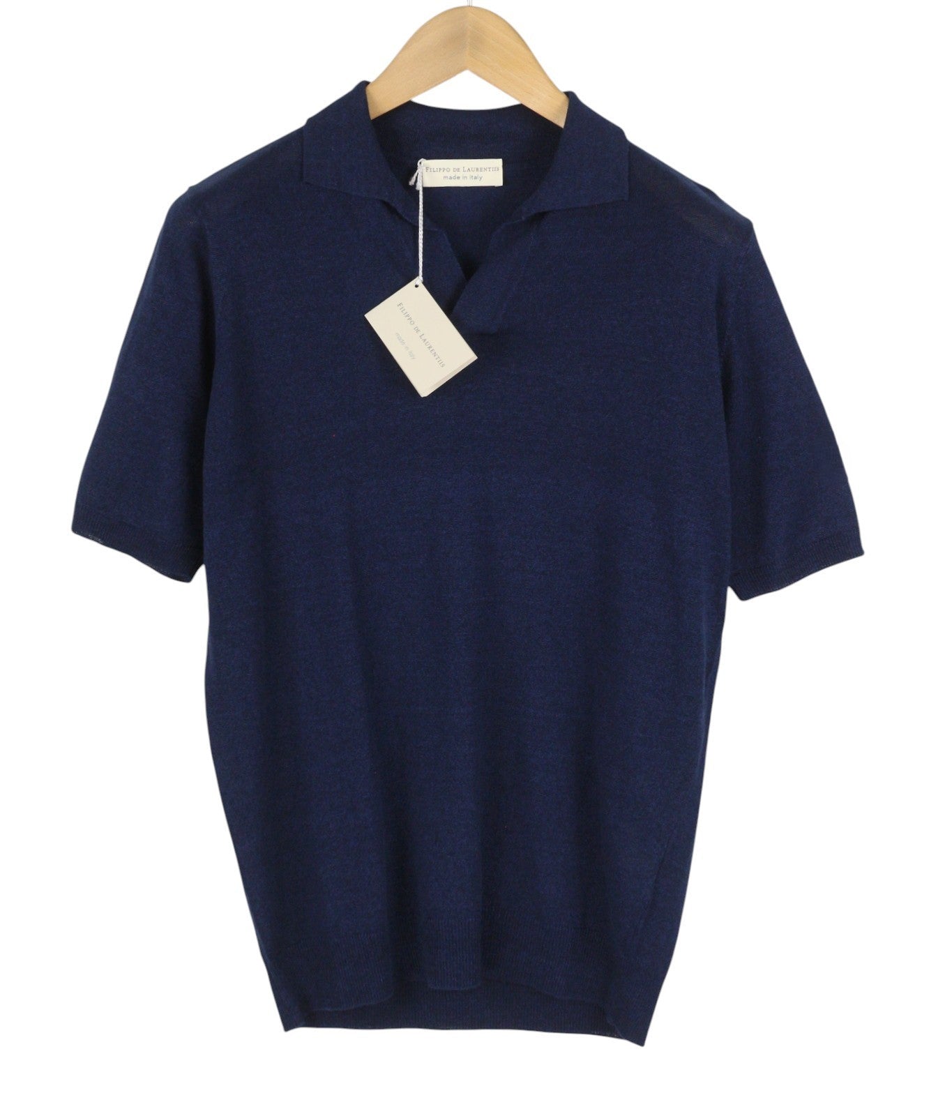 Niebieskie bawełniane koszulki polo