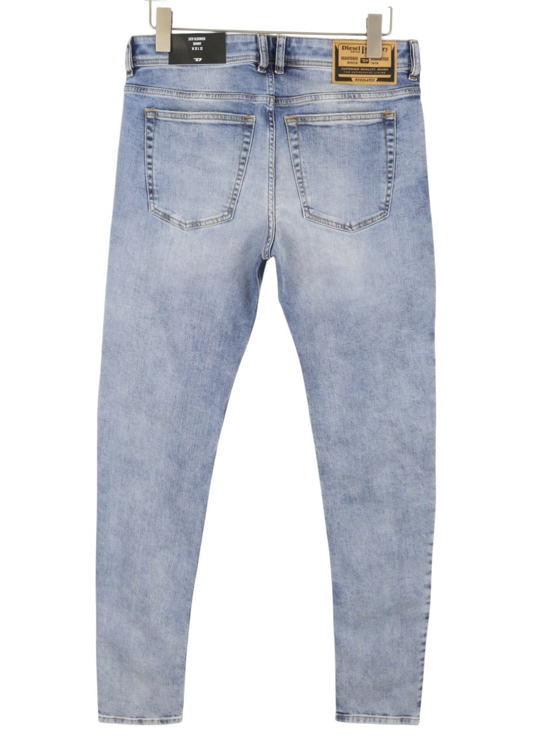 Diesel 1979 Sleenker R329k Men Jeansblue Faded Skinny Fit Rrp195