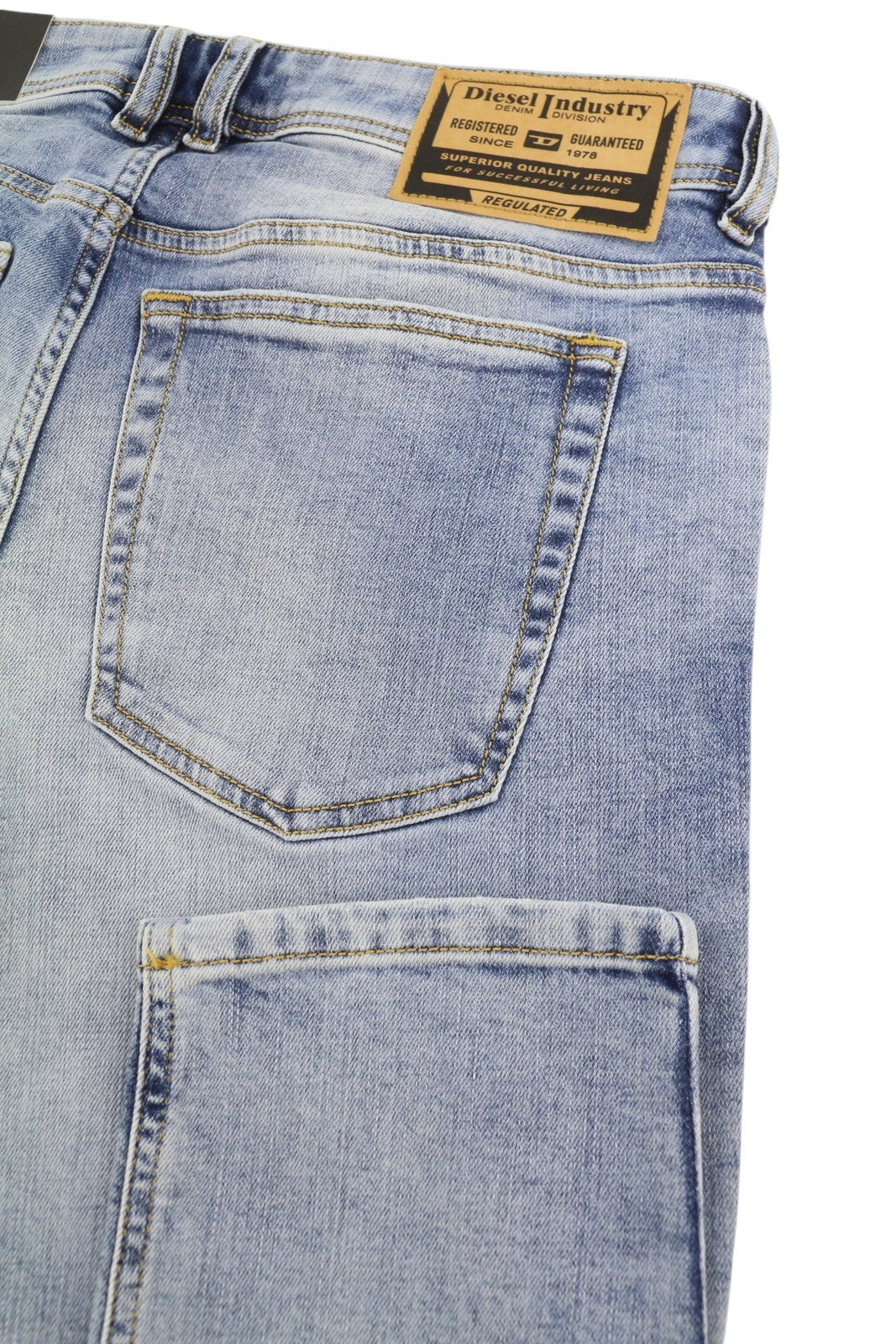 Diesel 1979 Sleenker R329k Men Jeansblue Faded Skinny Fit Rrp195