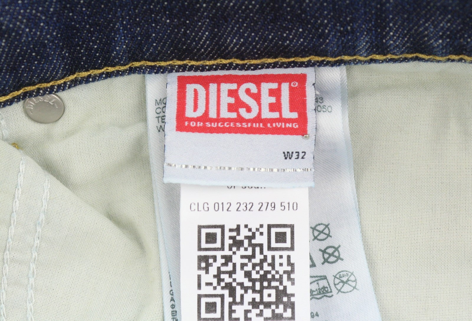 Diesel 2019 D-strukt-r R08ic Pánské Jeansblue Whiskers Faded Slim Rrp195