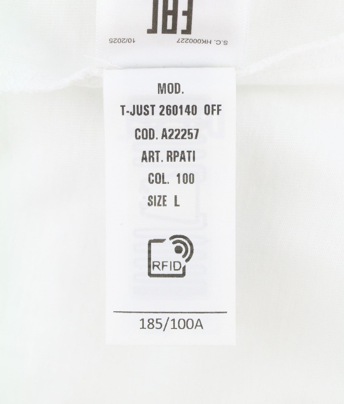 T-shirt T-just 260140 Uit