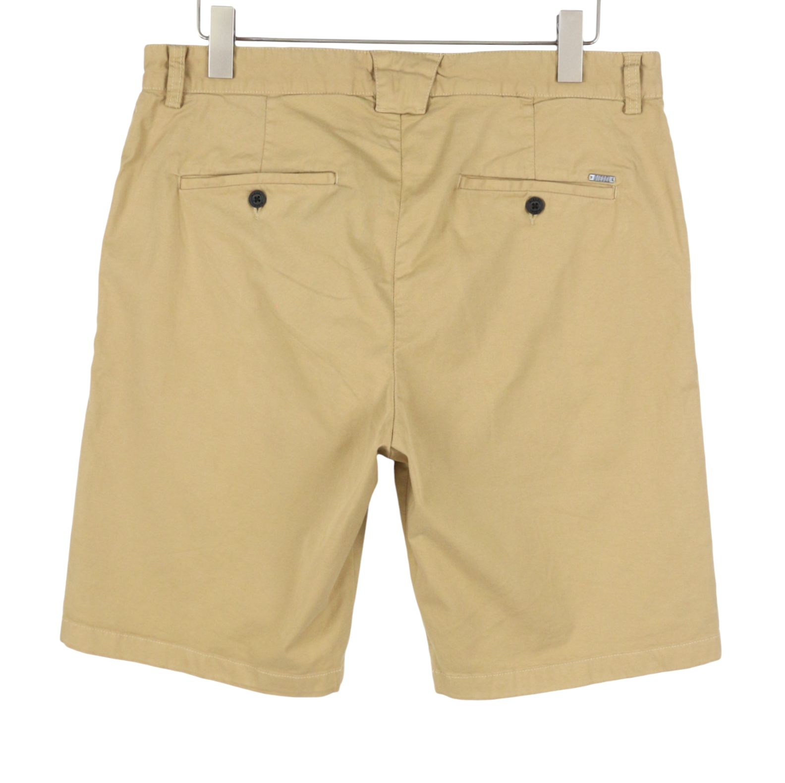 Diesel P-lars-short-in herenshorts 52bruine klassieke chino met ritssluiting Rrp120