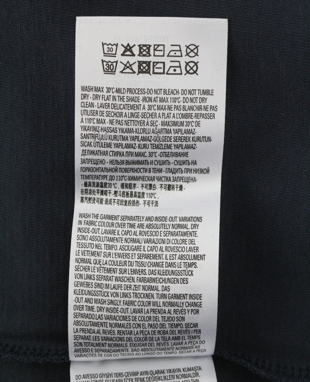 Diesel T-diego-long-a-r-hd-ny Mænd T-shirt mørkeblå rund hals Pull On