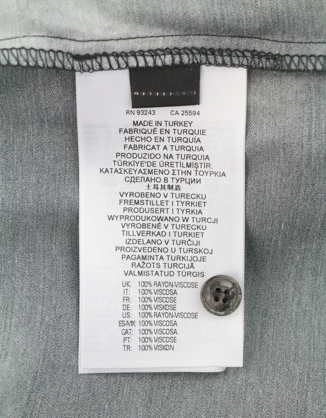 Diesel Pr-s-mec-23 Chemise Hommenoir Imprimé Graphique All-over Unisexe Rrp175