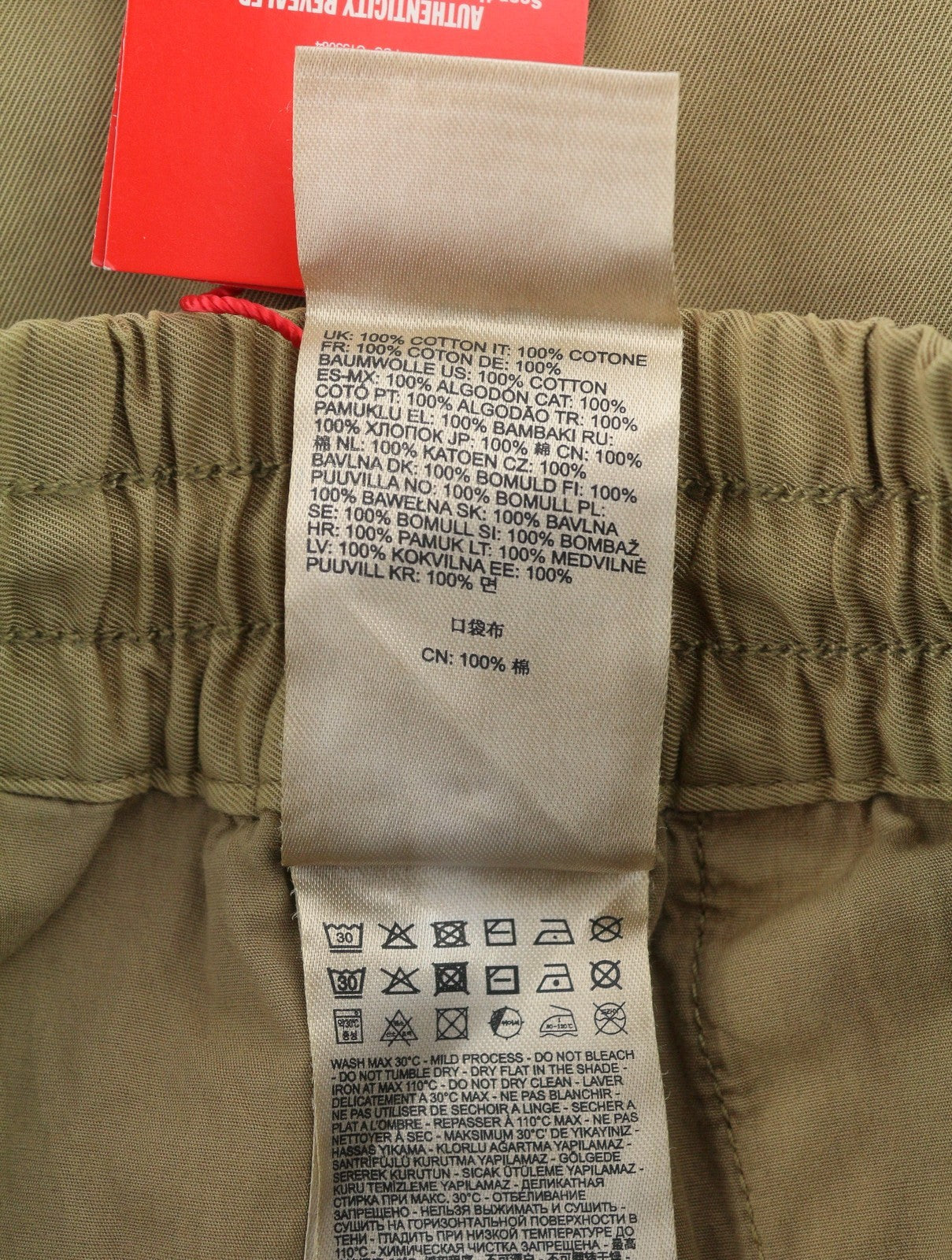 Diesel P-beeck-short Herreshorts 50brun Elastisk talje Cargo Rrp195