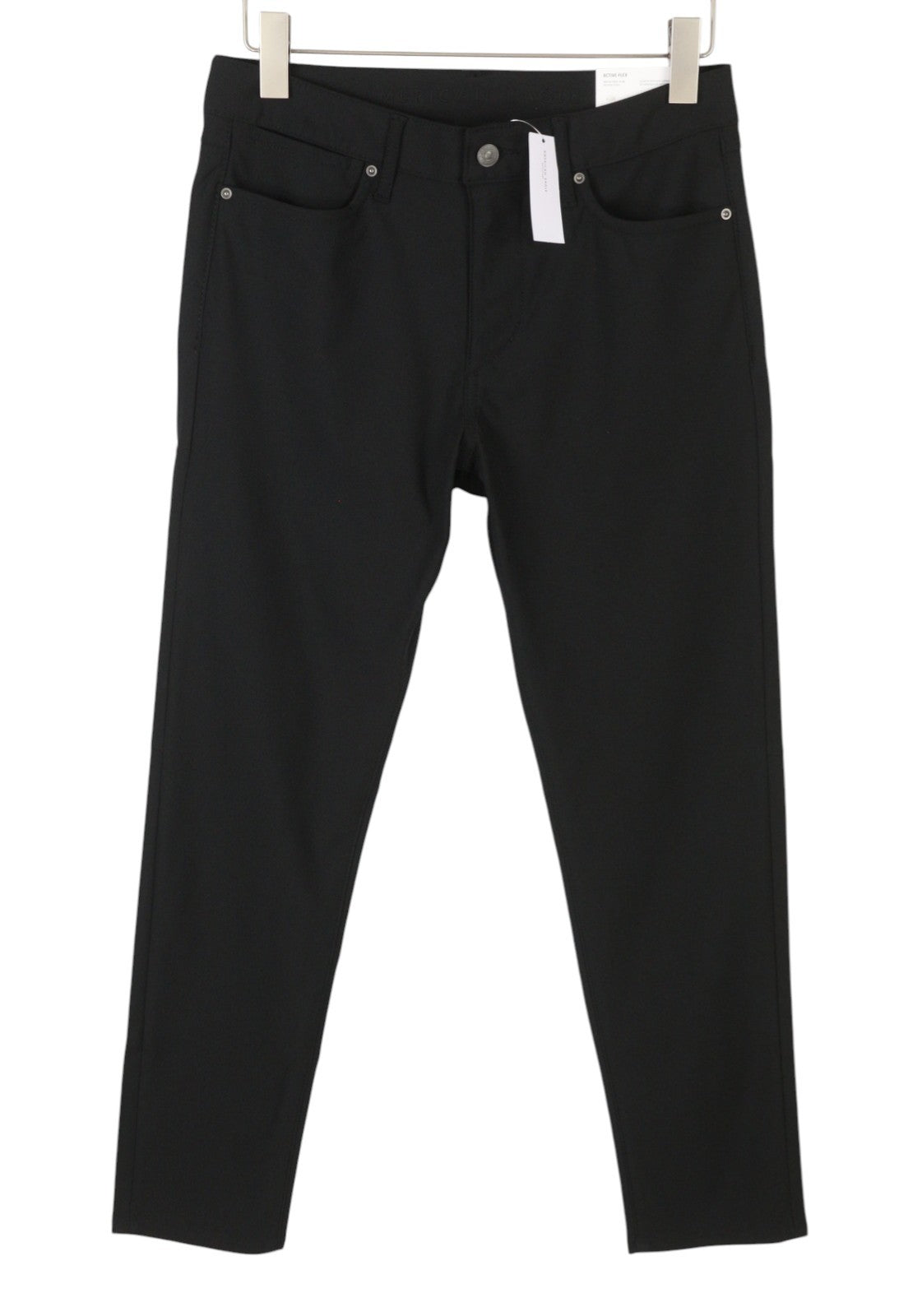 American Eagle Outfitters Active Flex Slim Men ByxorBlack Zip Fly