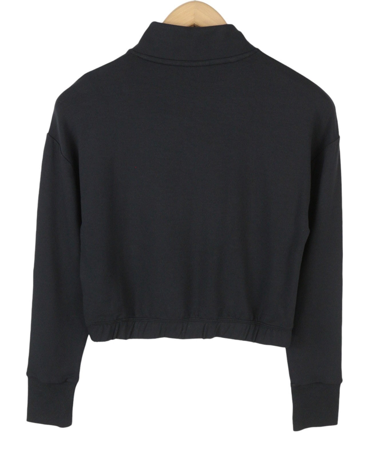 Black Viscose Sweatshirt