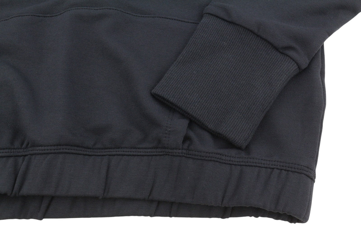 Black Viscose Sweatshirt