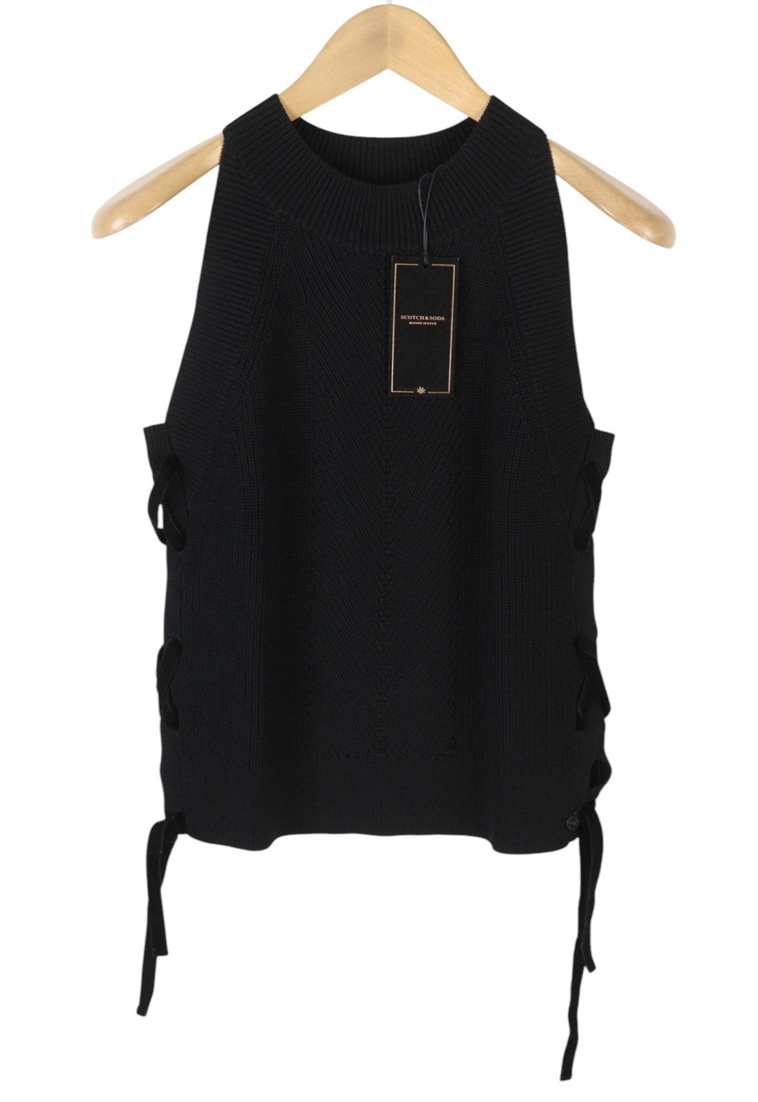 Black Viscose T-shirt