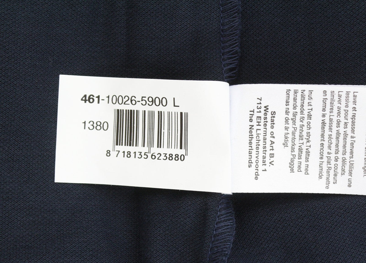 Blue Cotton Polos