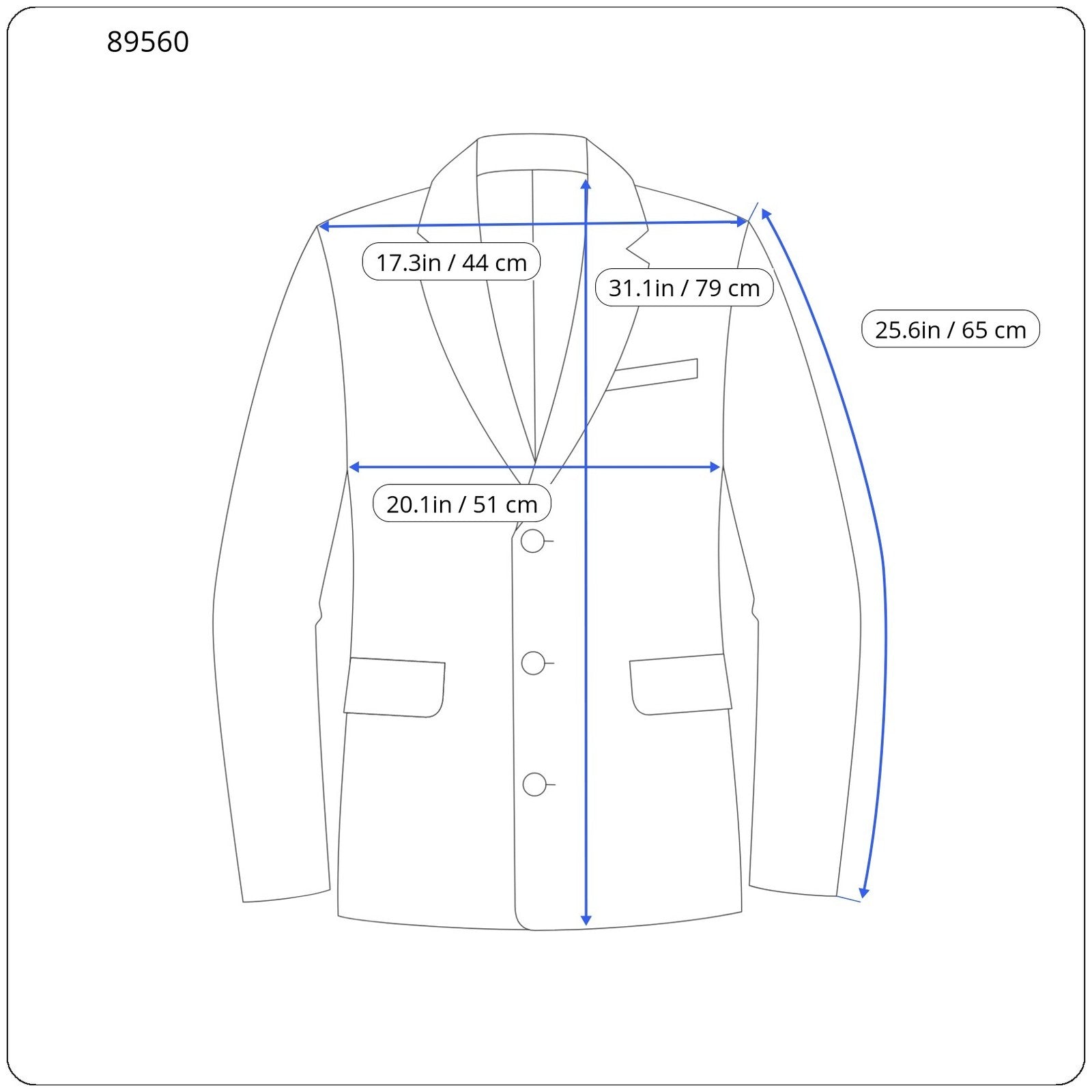Blazer Napoli Single Breasted