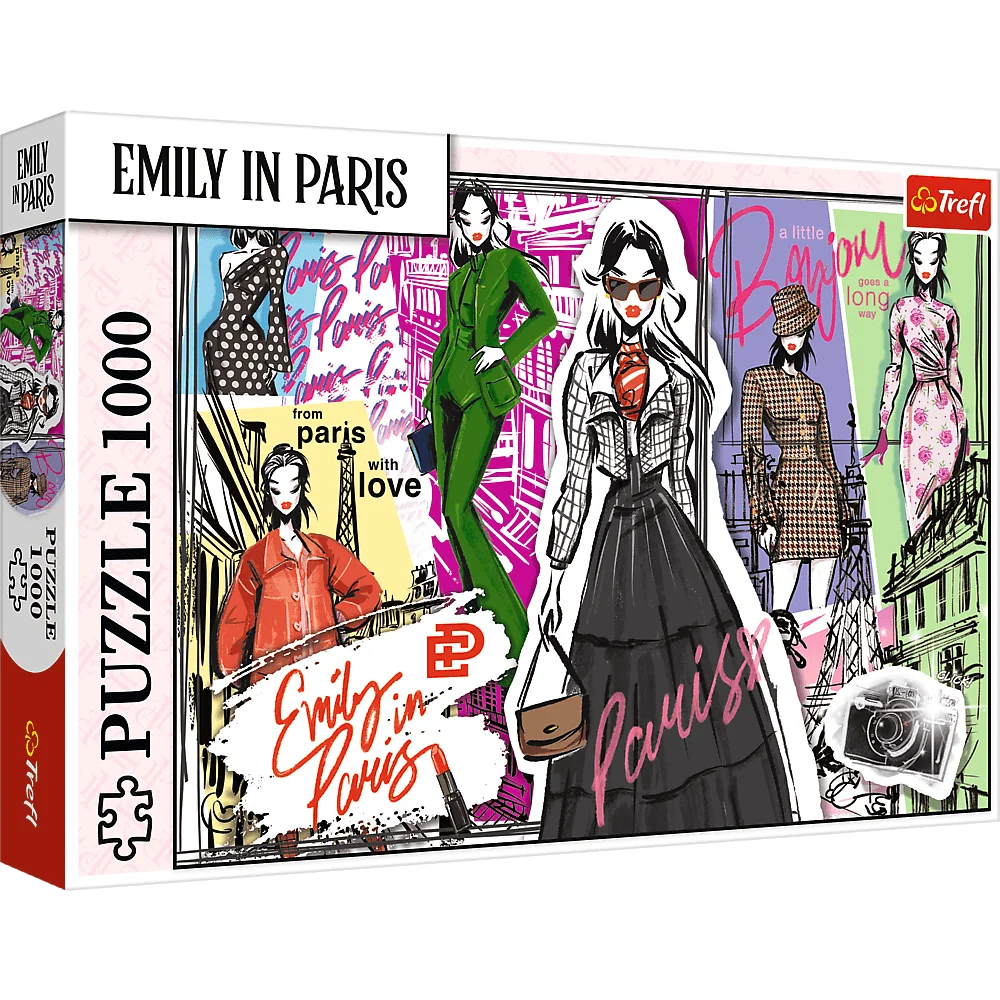 Puzzle - 1000 - Emily In Paris: Fashion Inspirations - Trefl 10967
